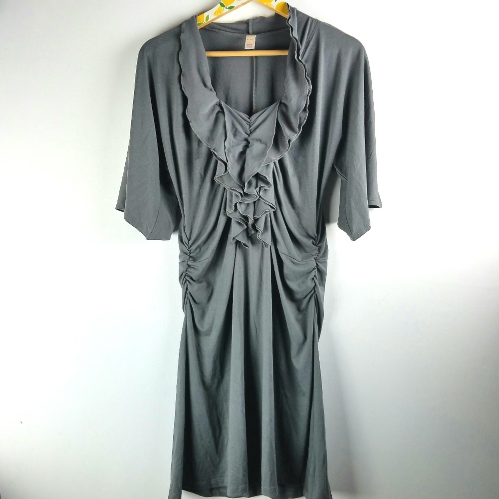 Merona Gray Knit Dress Sz XL